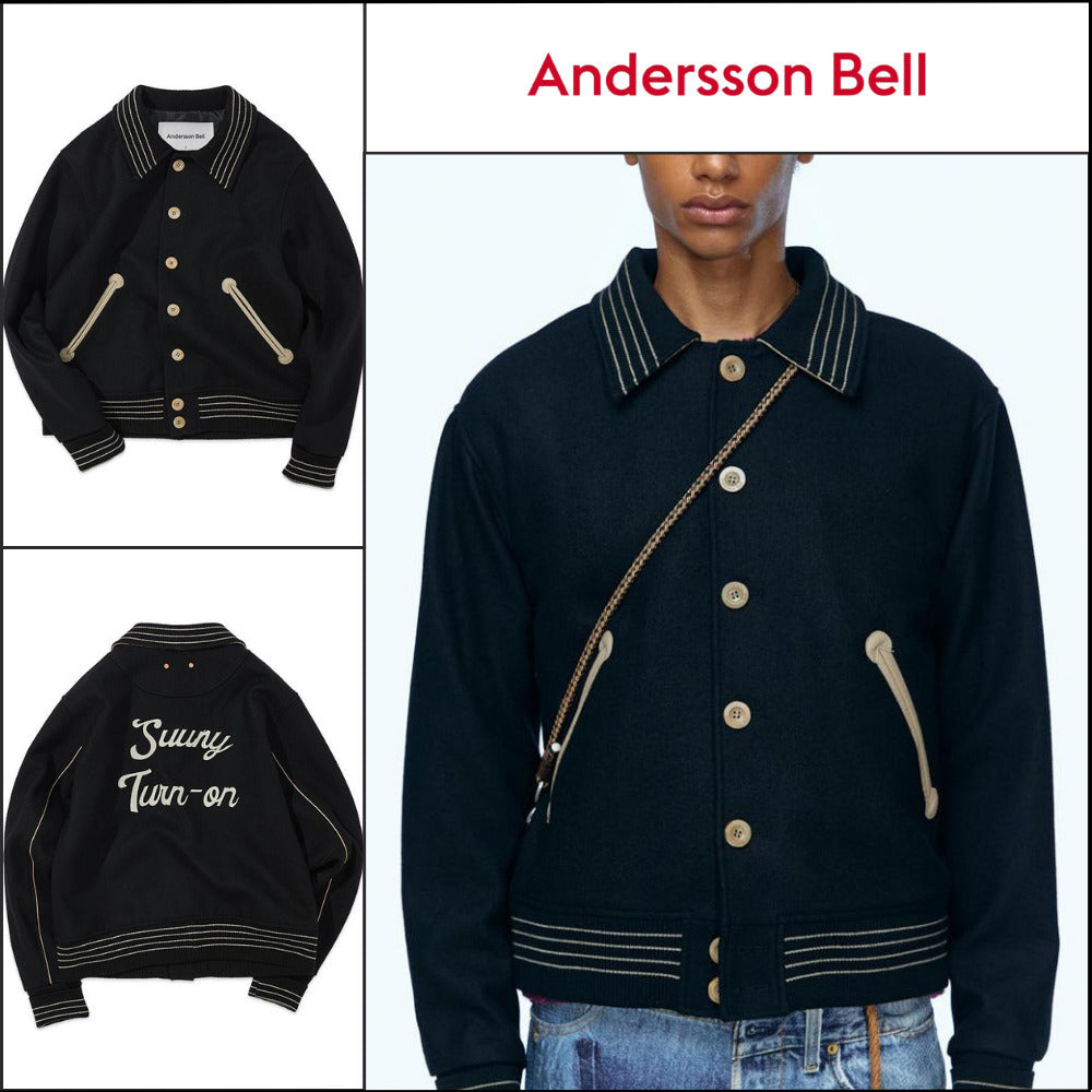 【ANDERSSON BELL】バーシティ カーディガン ジャケット