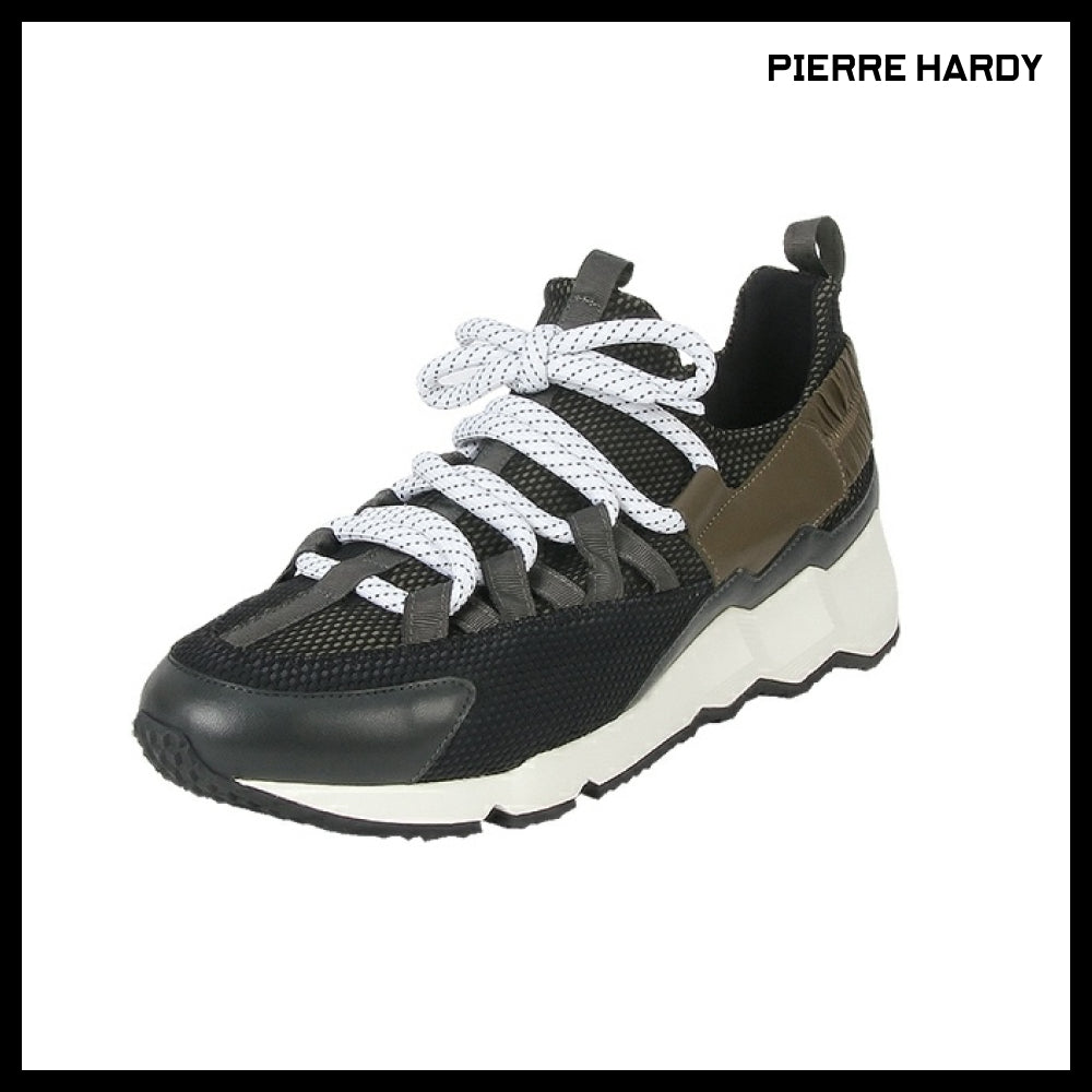 【Pierre Hardy】TREK COMET Sneakers LX01X Grey Kaki