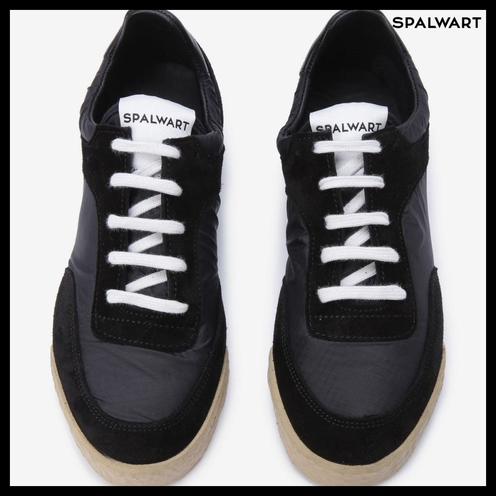 【SPALWART】Pace Low HS Sneakers - Black