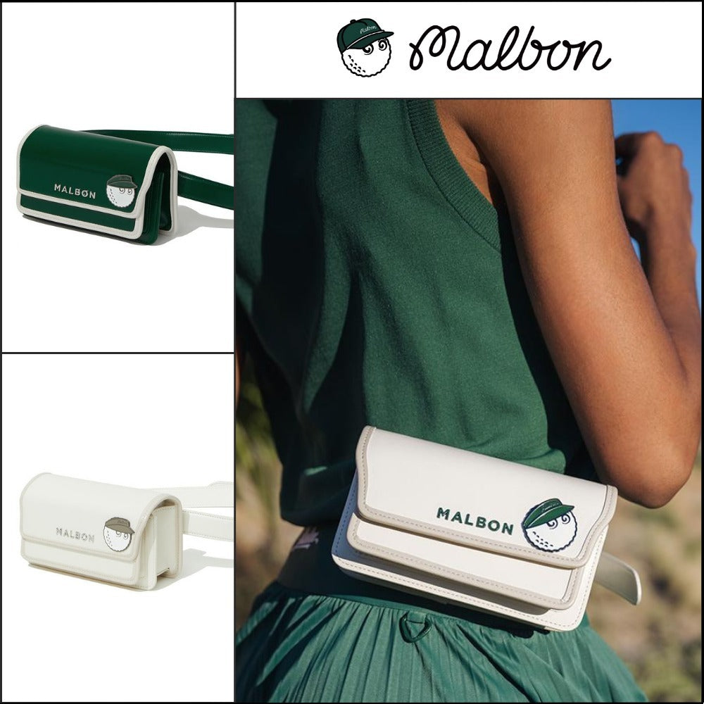 【Malbon Golf】ウィメンズ ボールマーカー ベルトバッグ 2色