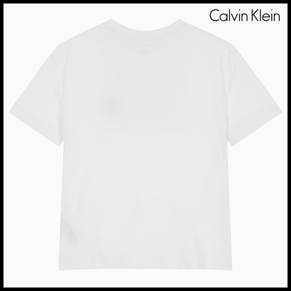 【Calvin Klein】Regular Fit Small Monogram Sleeve T-Shirt