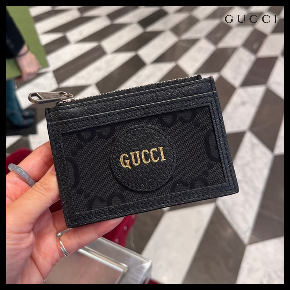 【GUCCI】Off The Grid Zip Card Case Black
