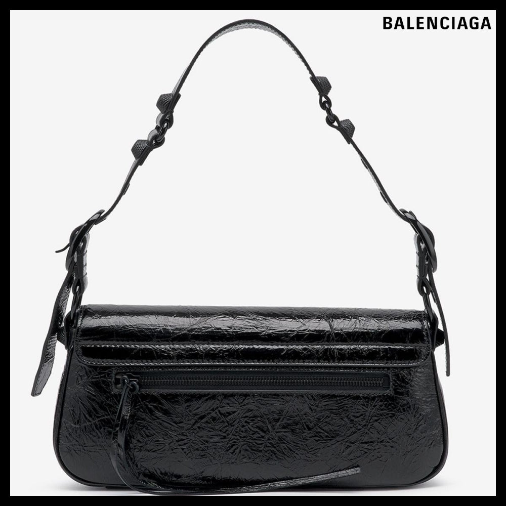 【BALENCIAGA】Le Cagole S Sling Shoulder Bag - Black