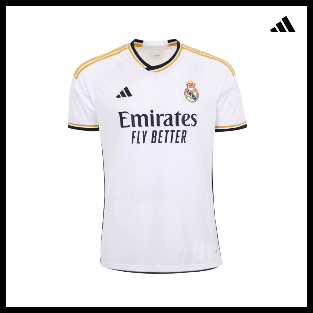 【Adidas】Home Jersey White Short-Sleeve T-Shirt