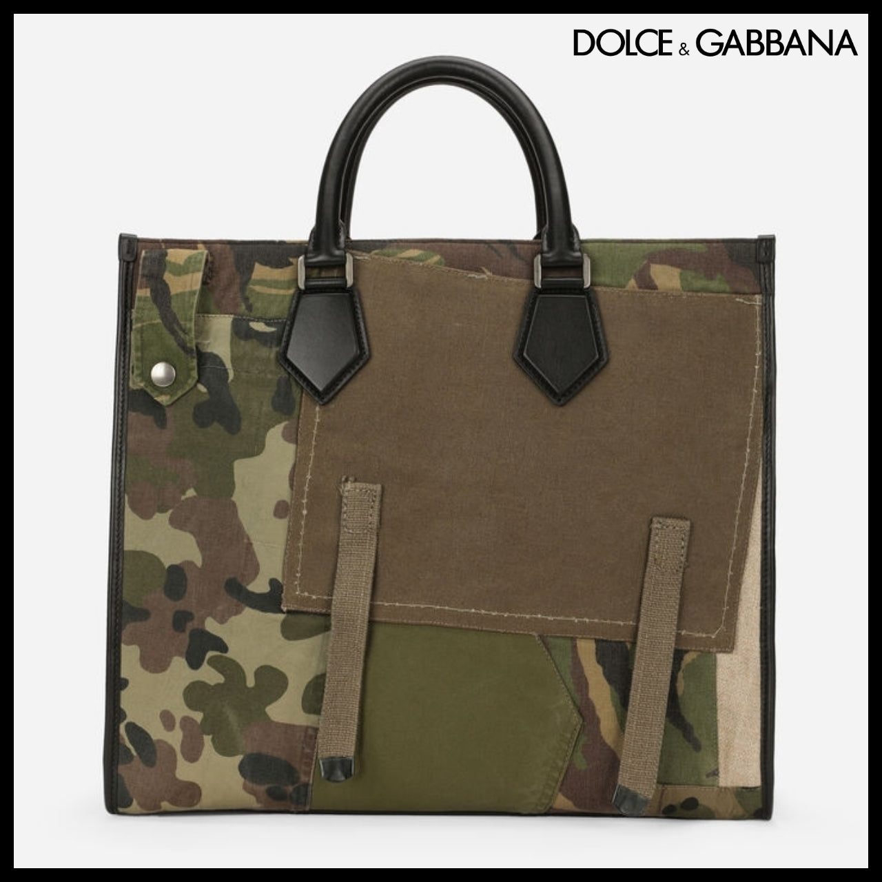 【アウトレット 正規品】Dolce & Gabbana - Camo Logo Print