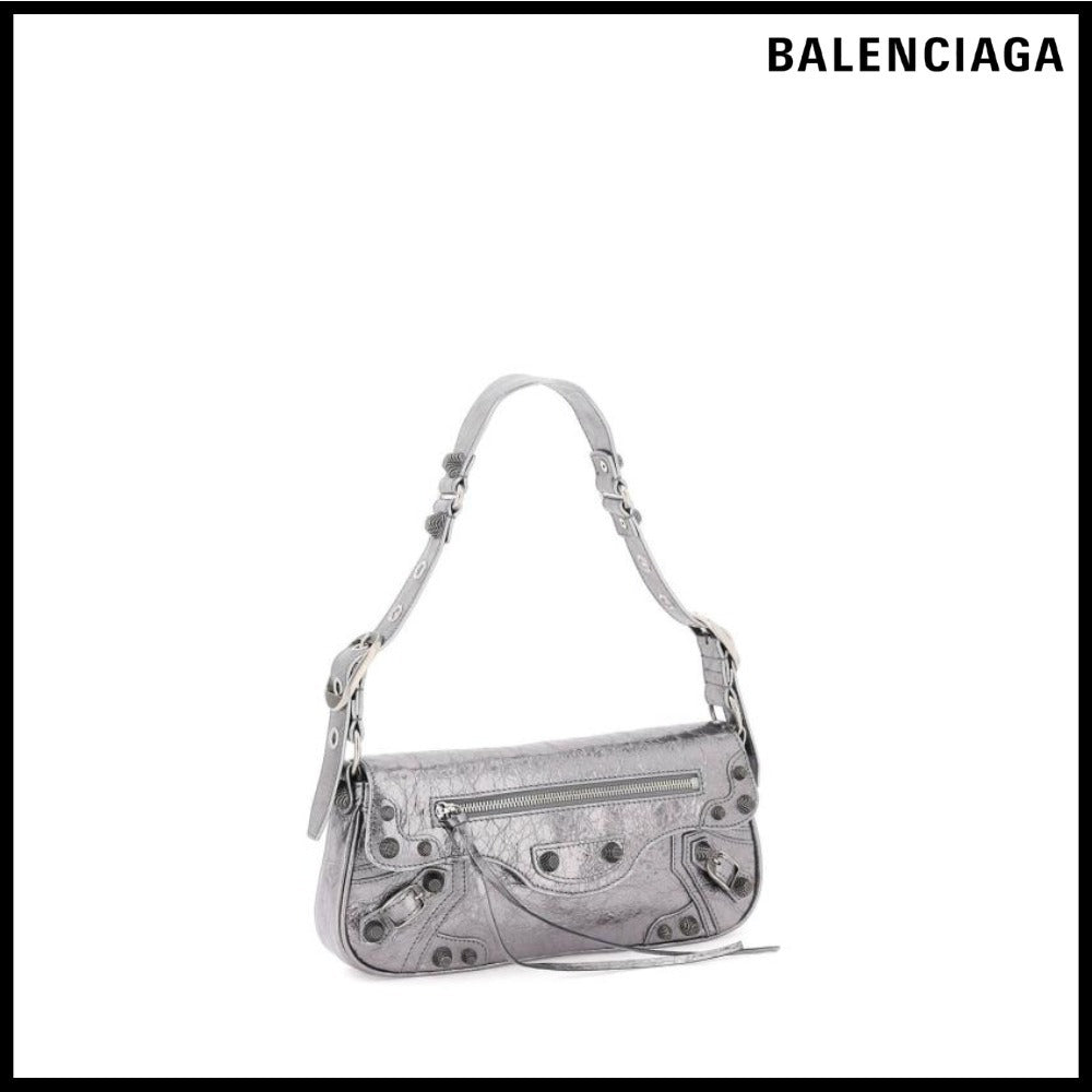 【BALENCIAGA 】Le Cagole Small Sling Bag Metallized