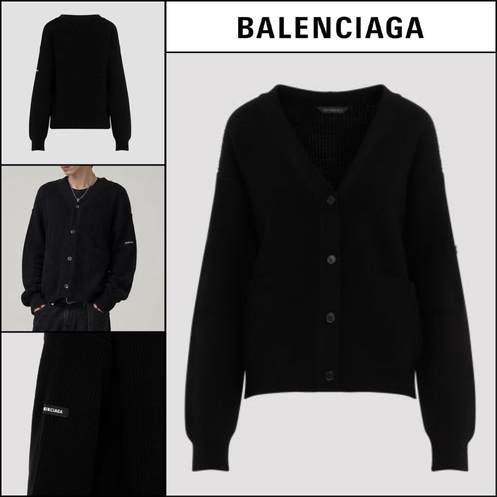 【BALENCIAGA】Cardigan Black