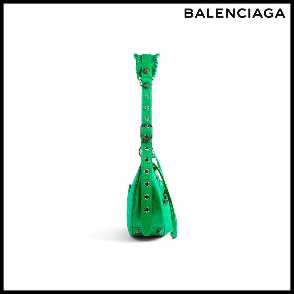 【BALENCIAGA】Le Cagole Small Shoulder Bag Vivid Green