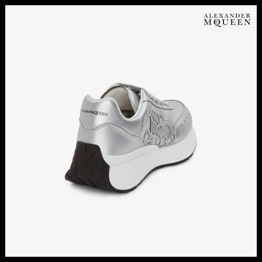 【Alexander Mcqueen】Sprint Runner in Silver