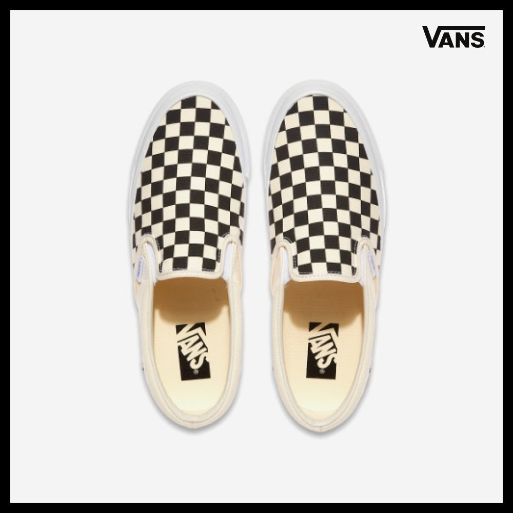 【VANS】Slip-On Reissue 98 LX Checkerboard Black Off-White