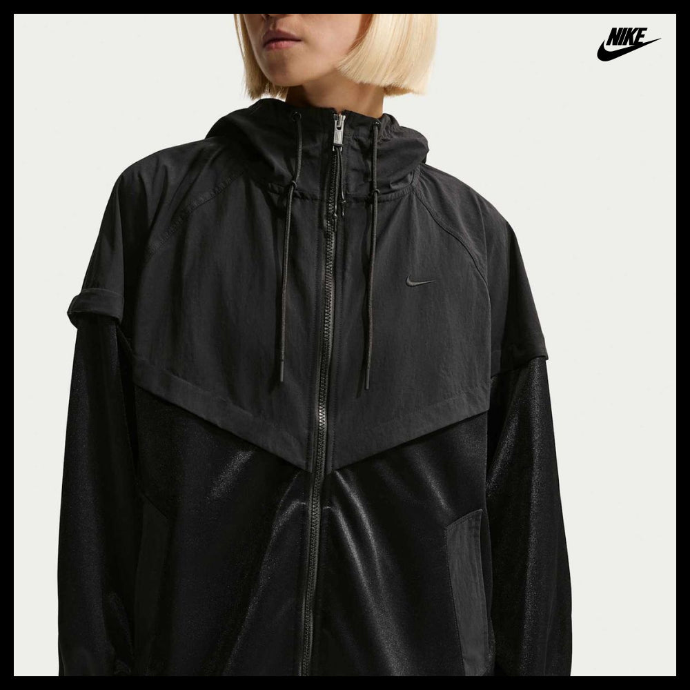 【NIKE】Sportswear Oversized Windrunner Jacket W Black