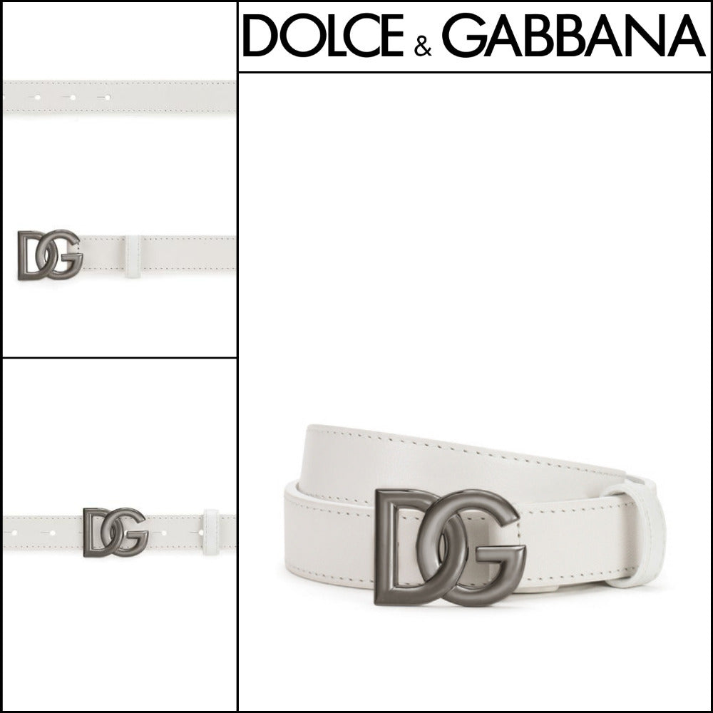 ★Dolce&Gabbanaアウトレット セール ★LISSE CALFSKIN BELT