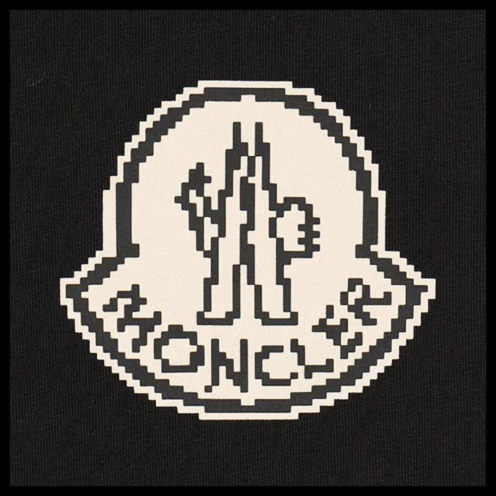 【MONCLER】Logo Men Short Sleeve T Shirt