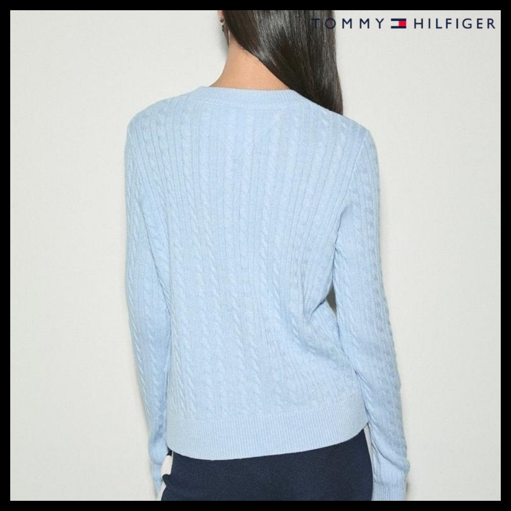 【Tommy Hilfiger】ケーブル エッセンシャル セーター 4カラーズ