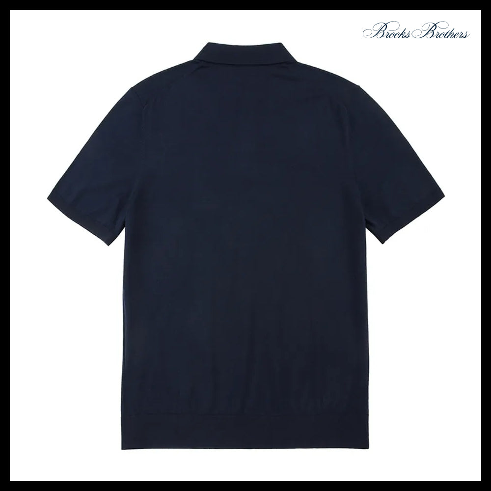 【Brooks Brothers】Cotton Silk Polo Sweater 4Colors