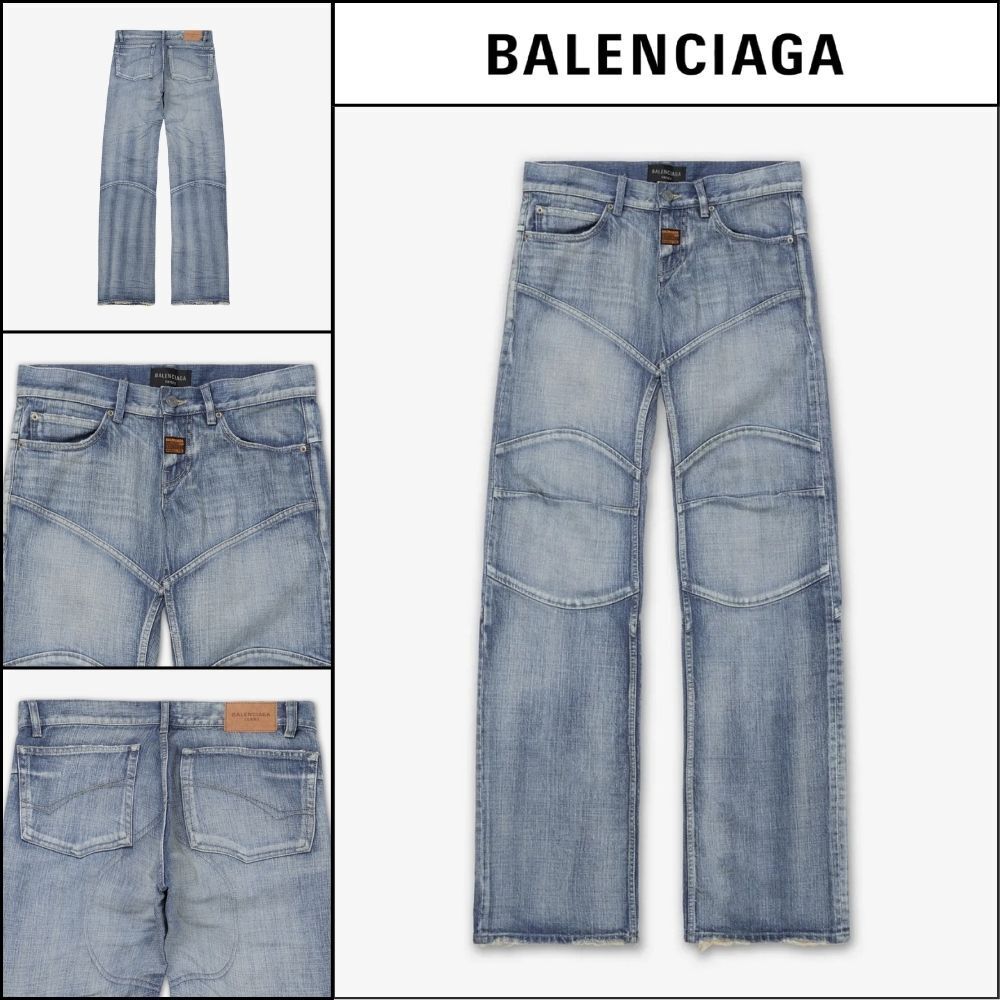 【BALENCIAGA】Fitted Low-Waist Pants