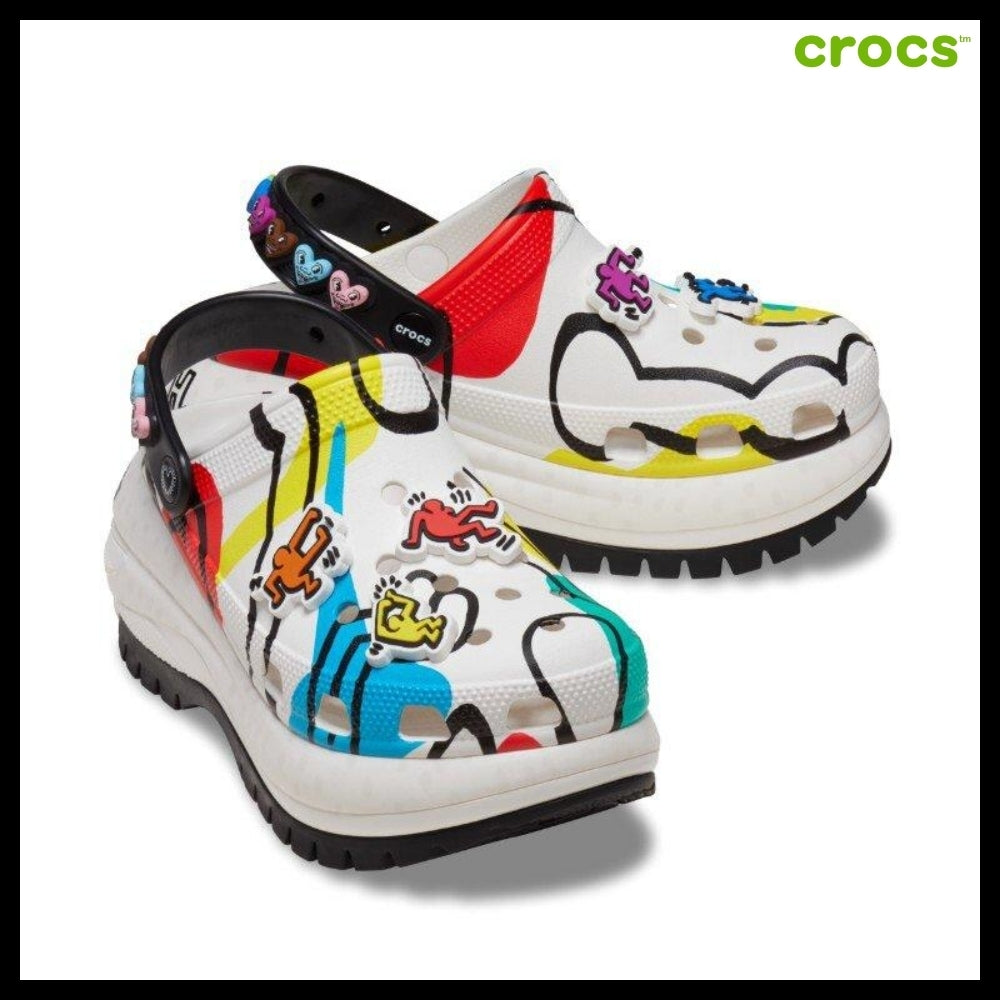 【CROCS】Haring Mega Crush Clog