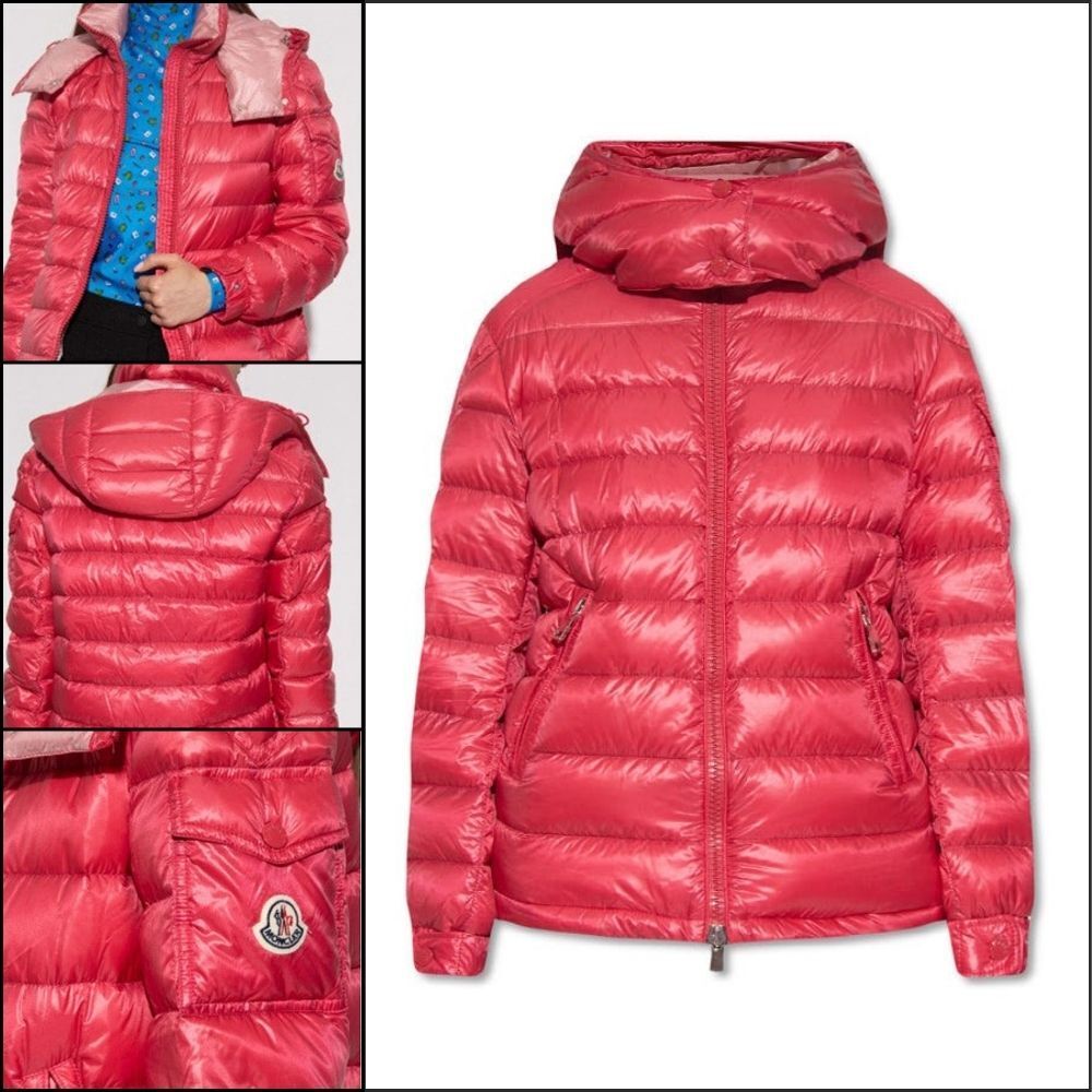 【MONCLER】Dalles Arm Pocket Logo Patch Hooded Down Jacket