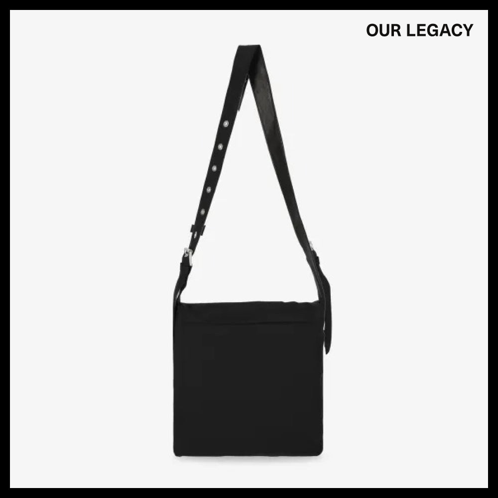 【OUR LEGACY】Slim Satchel Shoulder Bag Black