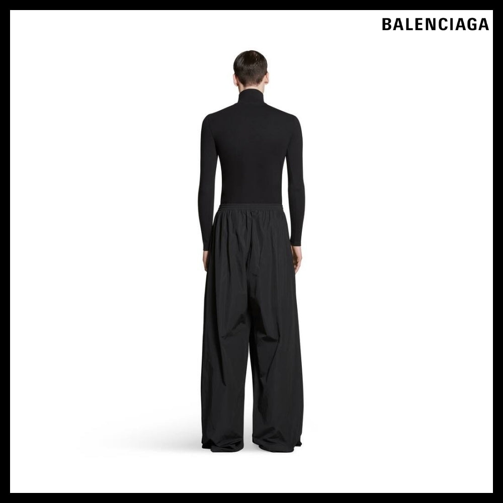 【BALENCIAGA】Double Front Tracksuit Pants Black