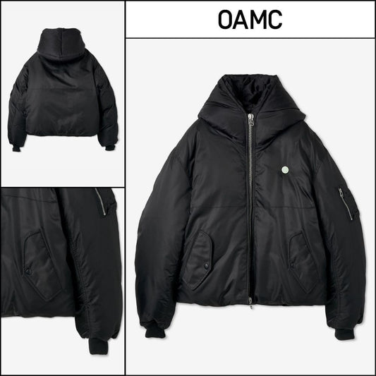 ◆OAMC◆ リワーク ボンバー MA-1 ジャケット ブラック おしゃれ
