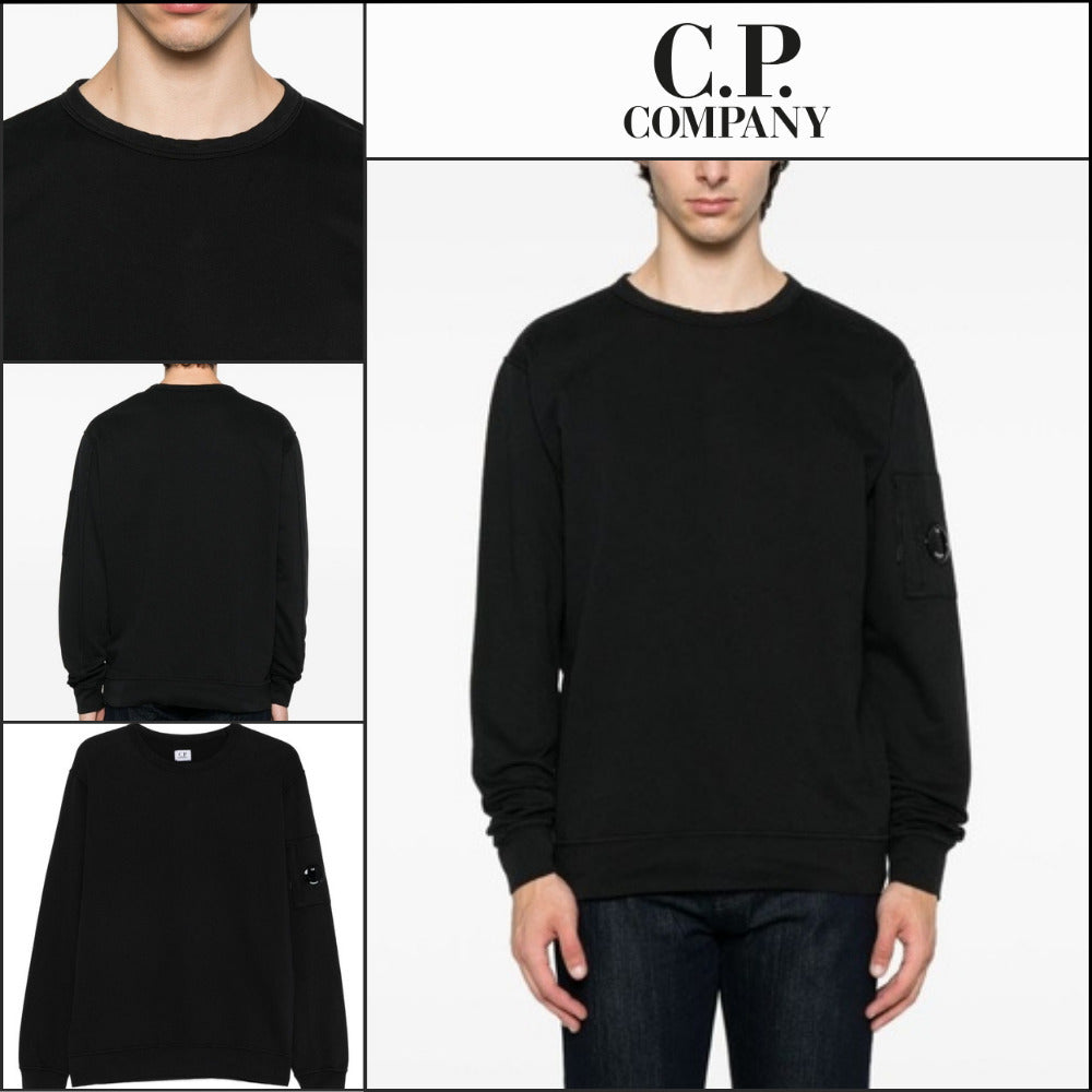 【C.P. COMPANY】 Black Sweatshirt