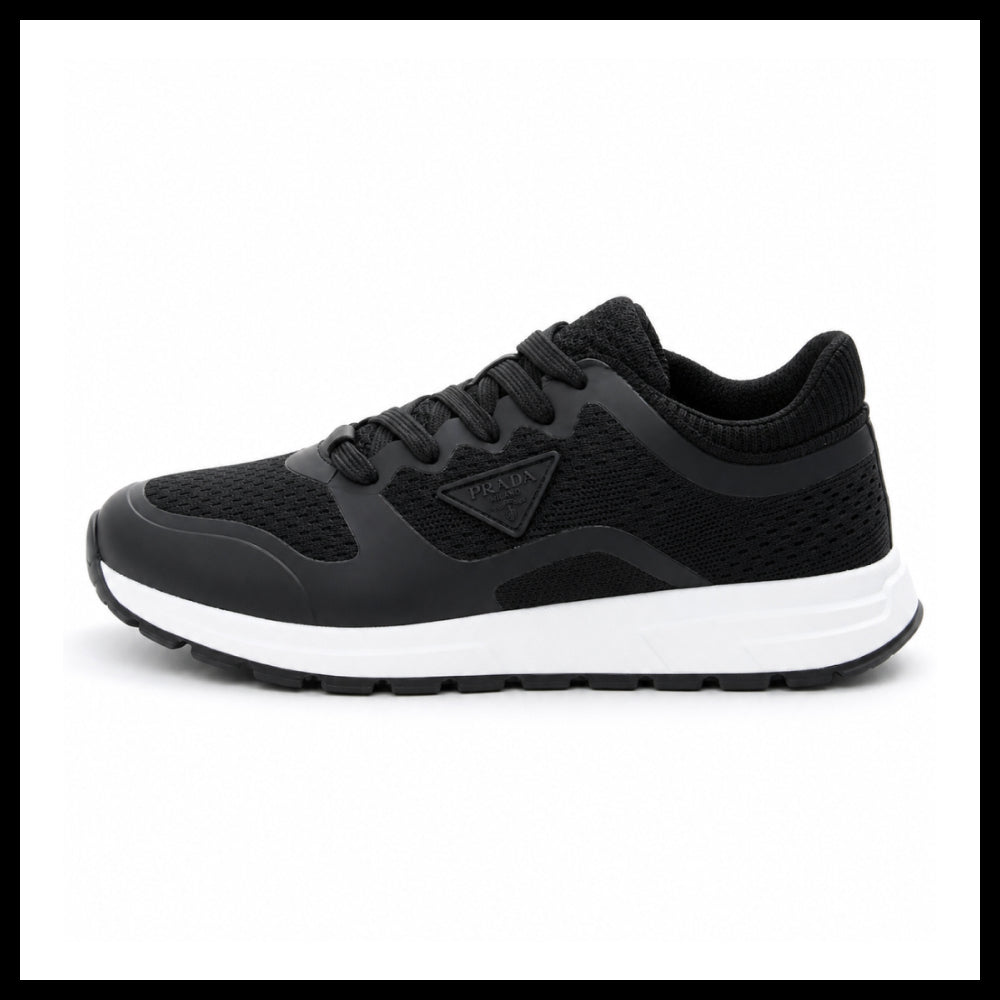 【PRADA】Prax 2.0 Knit Fabric Sneakers