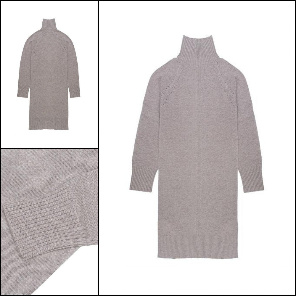 【Max Mara】Zerbino Knit Dress Beige