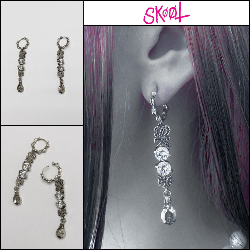 【SKOOT】Sinner's Tear Earrings
