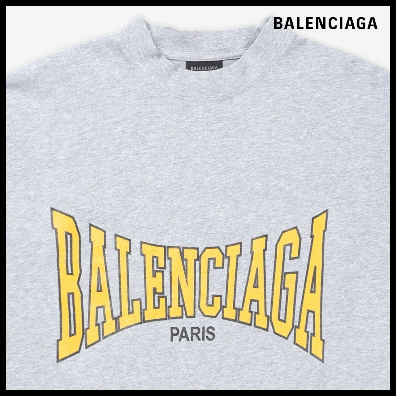 【BALENCIAGA】Balenciaga Boxing T-Shirt Oversize Fit