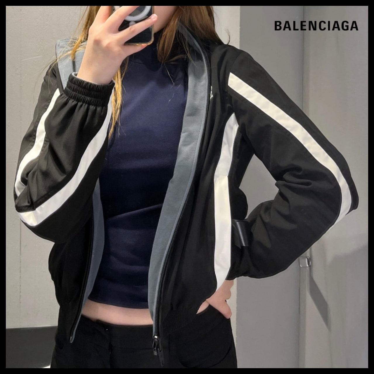 【BALENCIAGA】Balenciaga x Under Armour Embroidered Logo