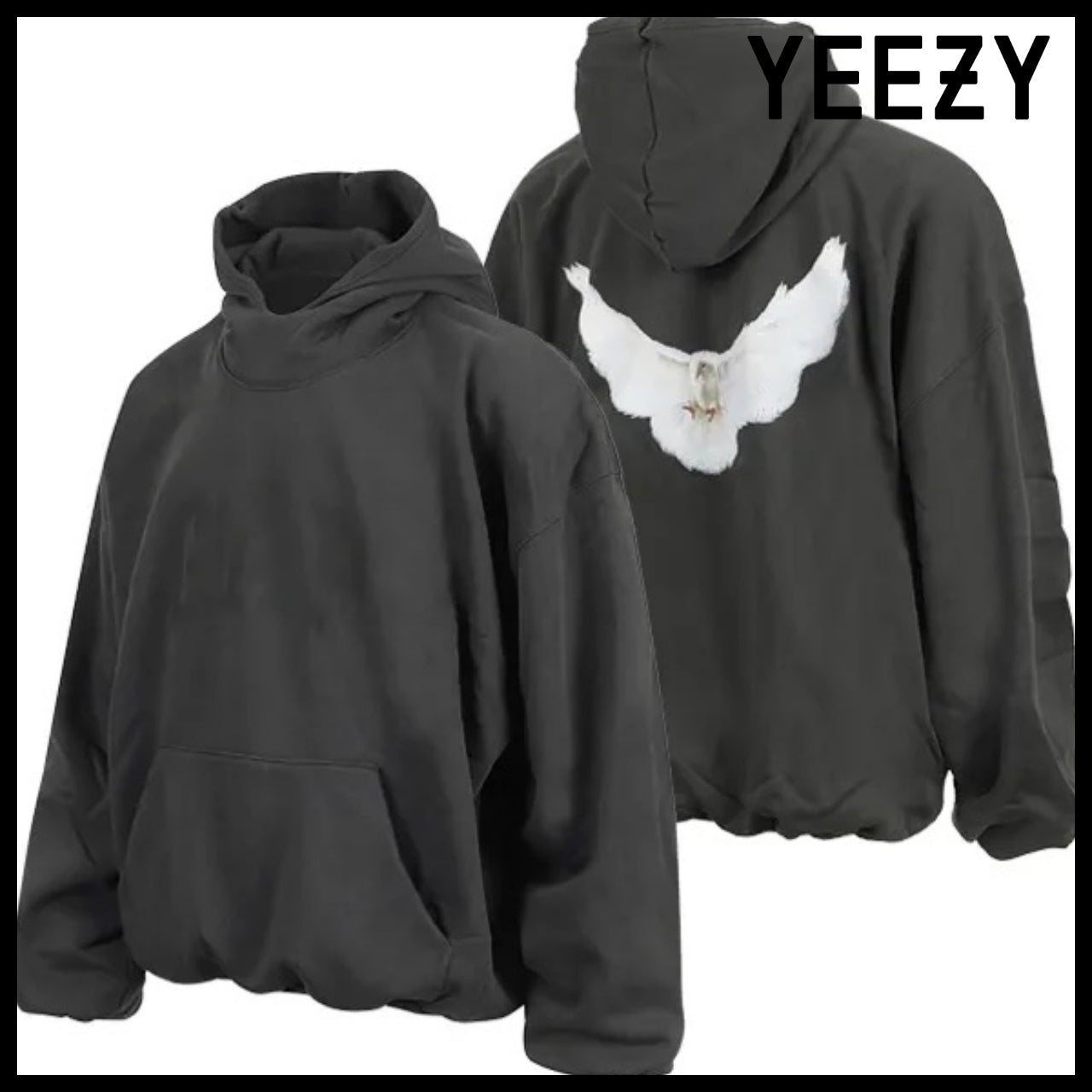 【Yeezy Gap Engineered By Balenciaga】Dove フーディ ブラック