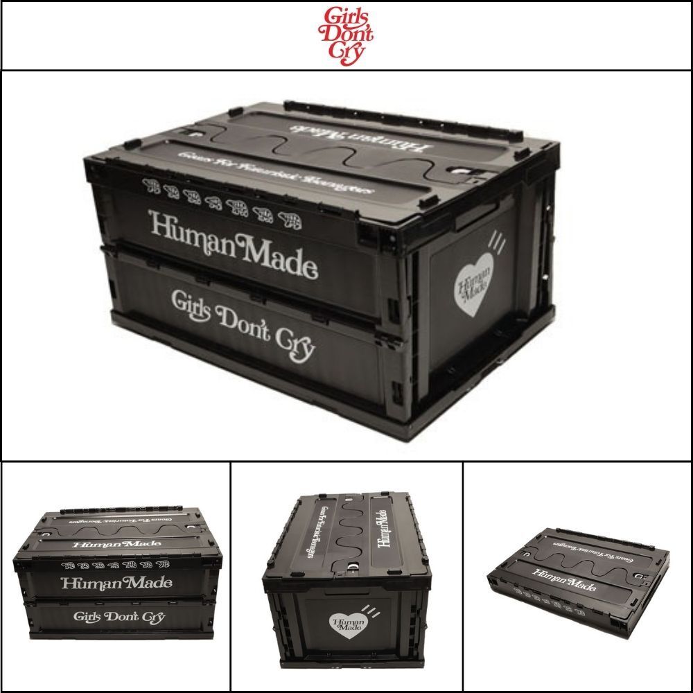 【HUMAN MADE x VERDY】Girls Don’t Cry Container Black