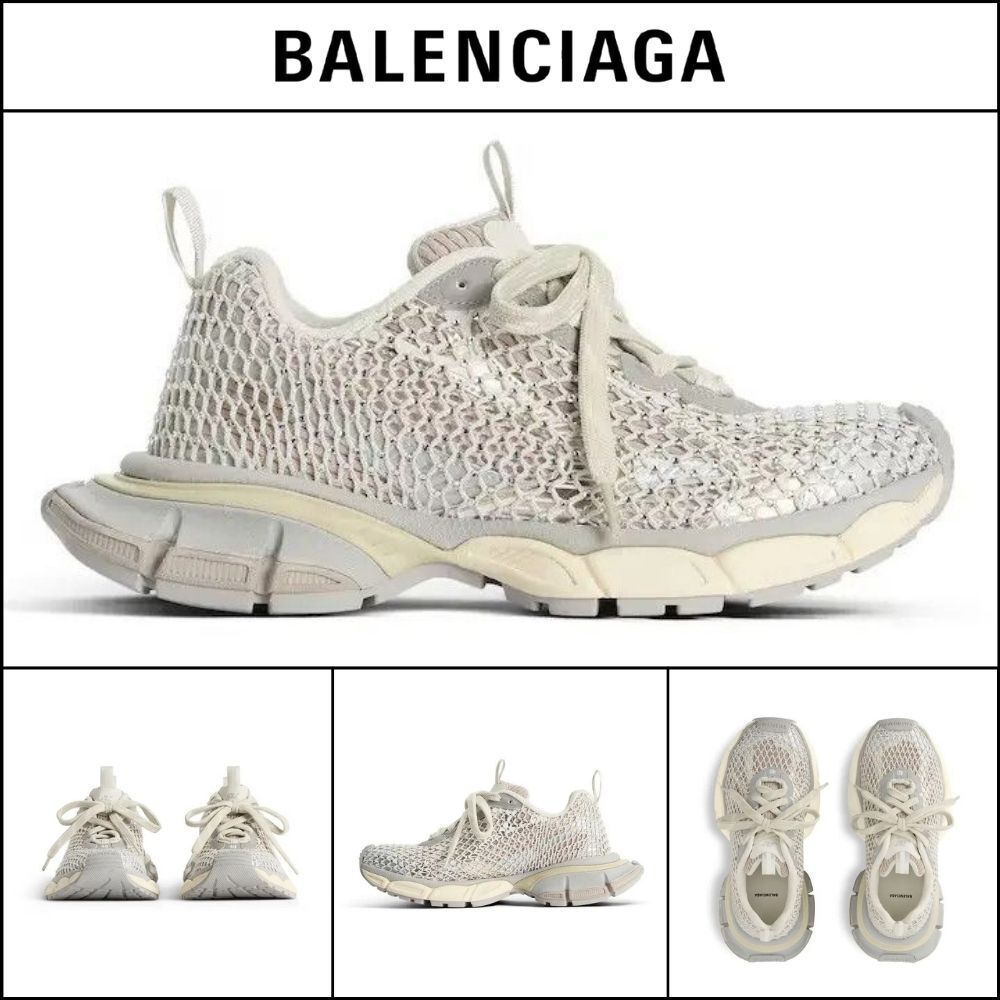 【BALENCIAGA】Circuit Sneakers Beige