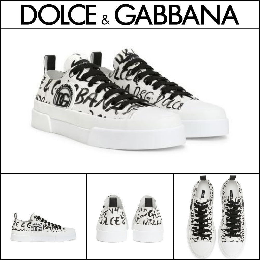 【Dolce & Gabbana】CANVAS PORTOFINO LIGHT SNEAKERS