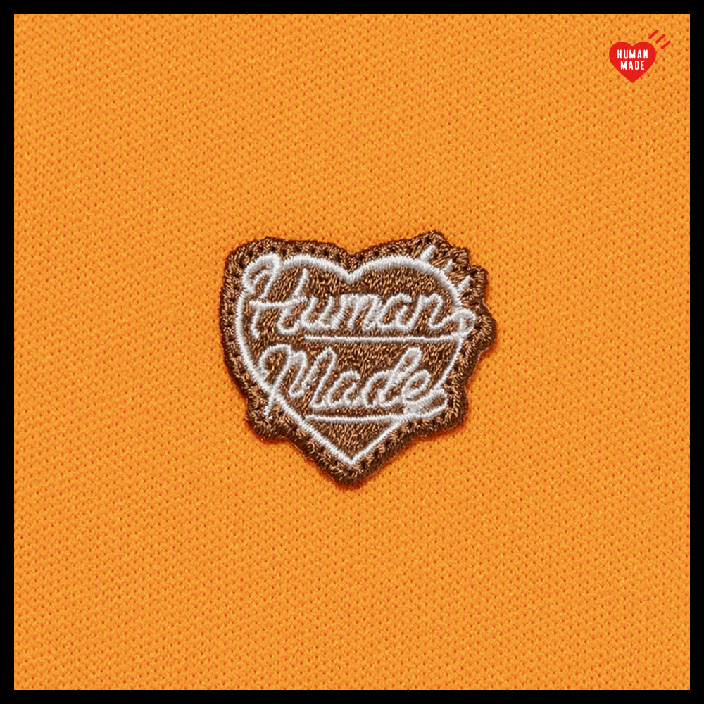【HUMAN MADE】Zip-Up Hoodie Orange