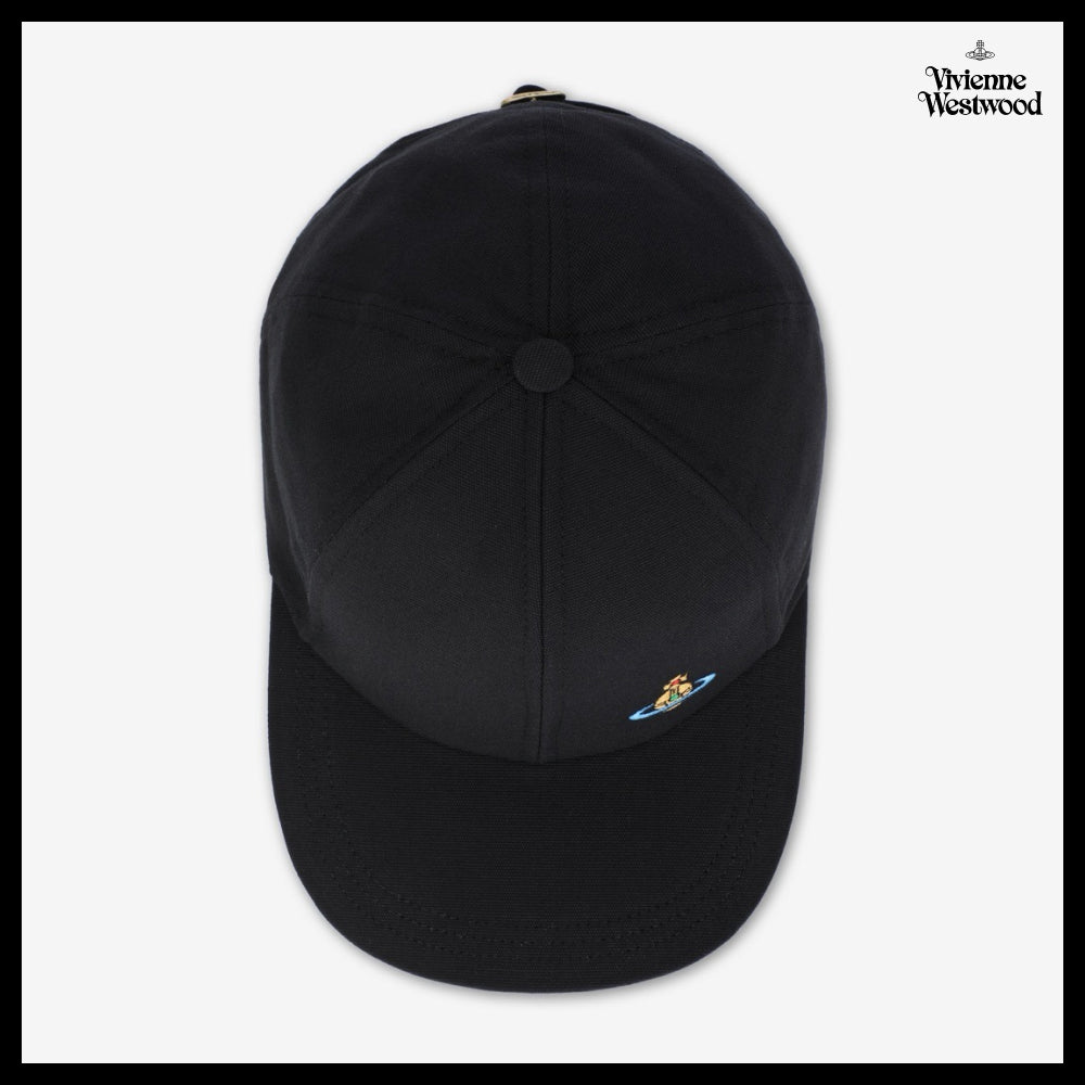 【Vivienne Westwood】Logo Ball Cap Black