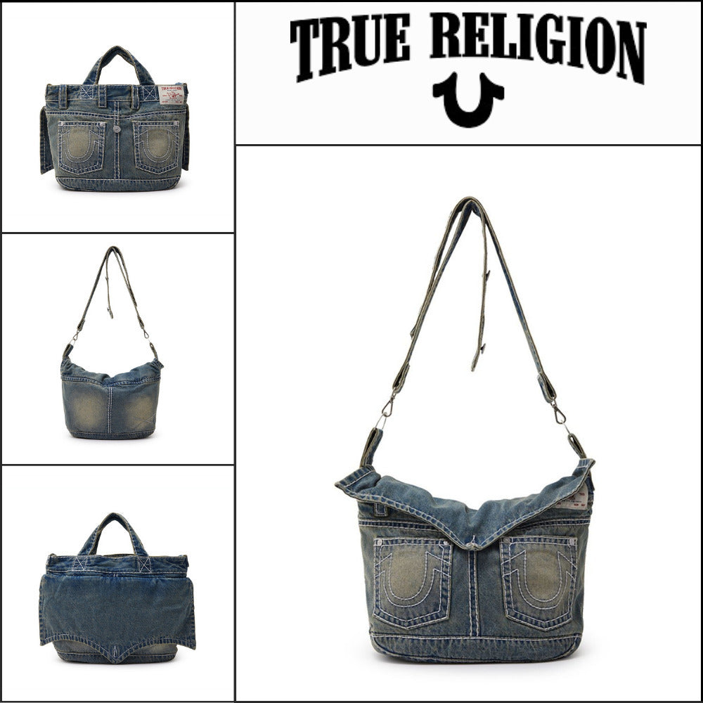 【TRUE RELIGION】Regular Flap Rag Bag