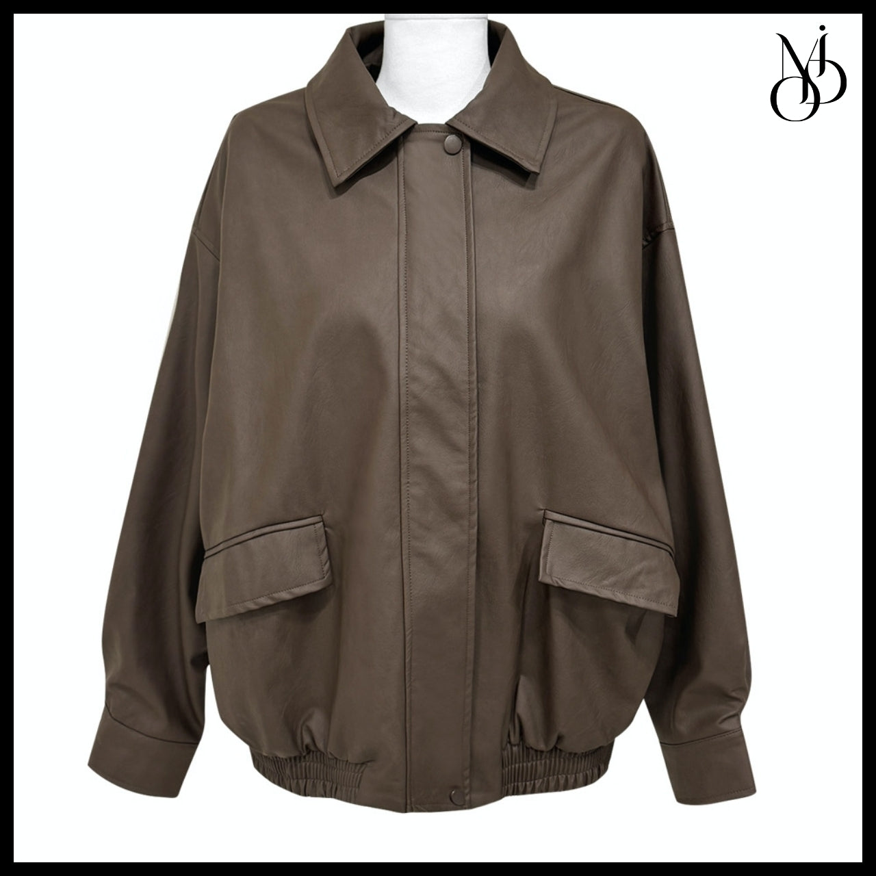 【MODIMOOD】Orori Formal Leather Collar Jacket 3 Colors