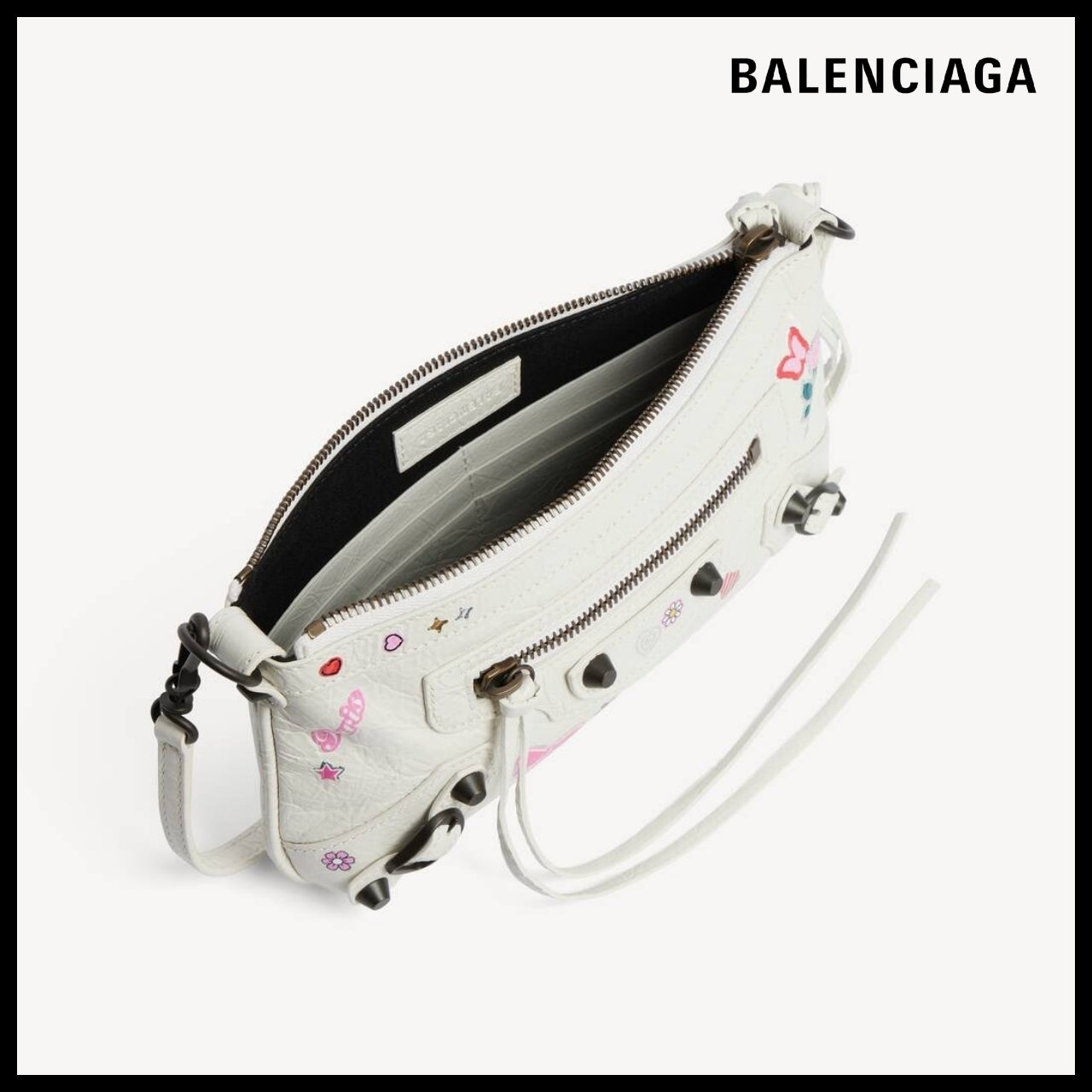 【BALENCIAGA】Le City Pouch on Strap Black