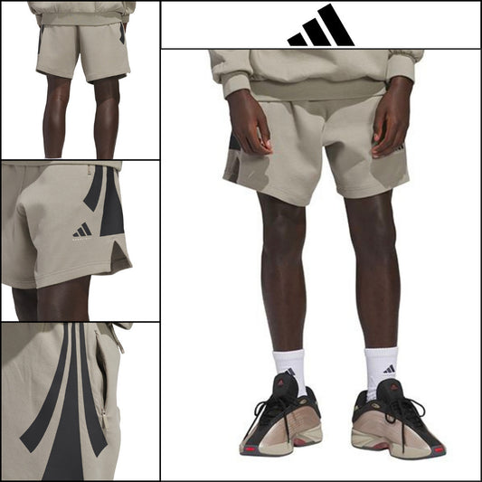 【ADIDAS】 Basketball Spacer Shorts Putty Beige