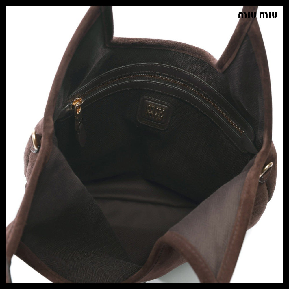 【MIU MIU】Women's Ivy Regular Tote Bag