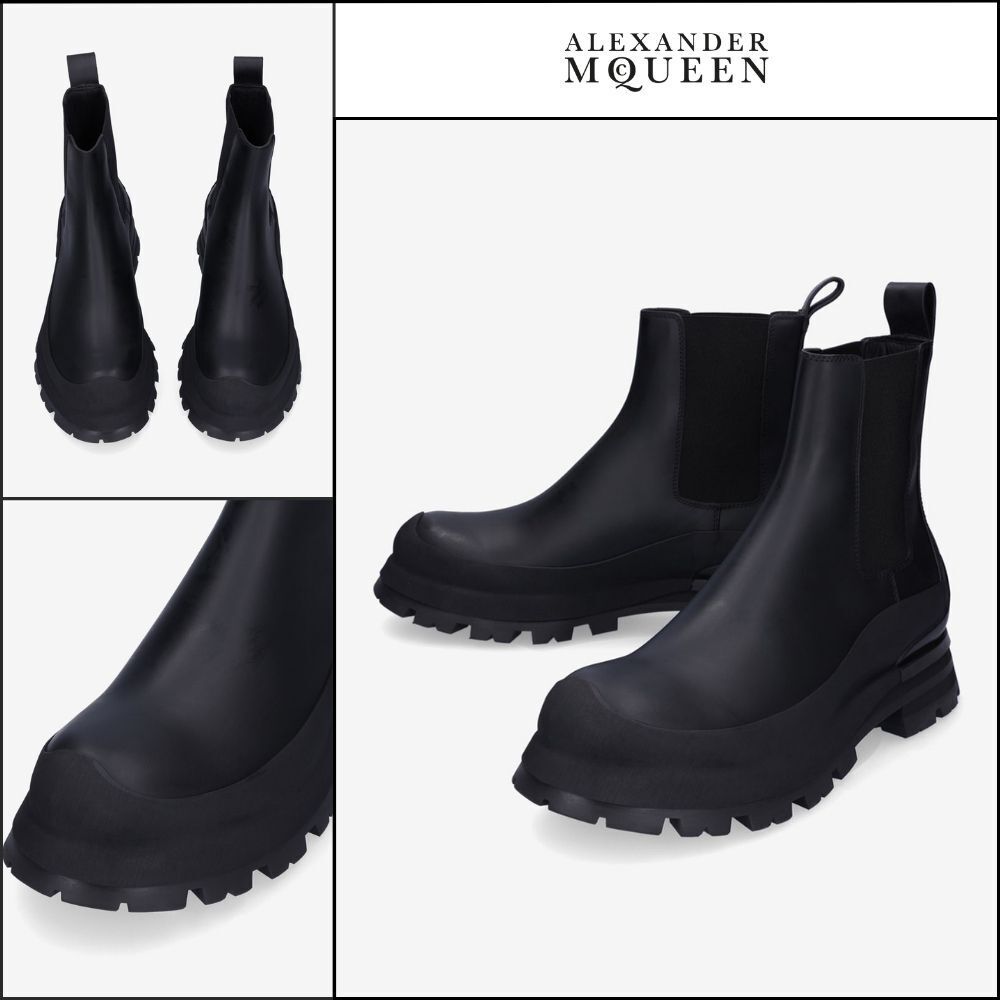 【alexander mcqueen】Wonder Chelsea Boots Black