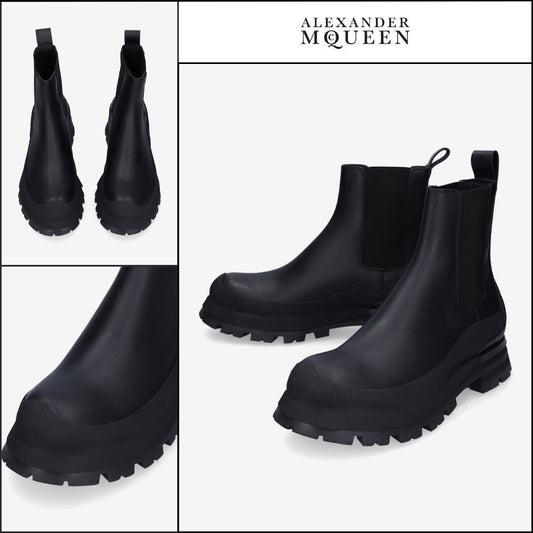 【alexander mcqueen】Wonder Chelsea Boots Black