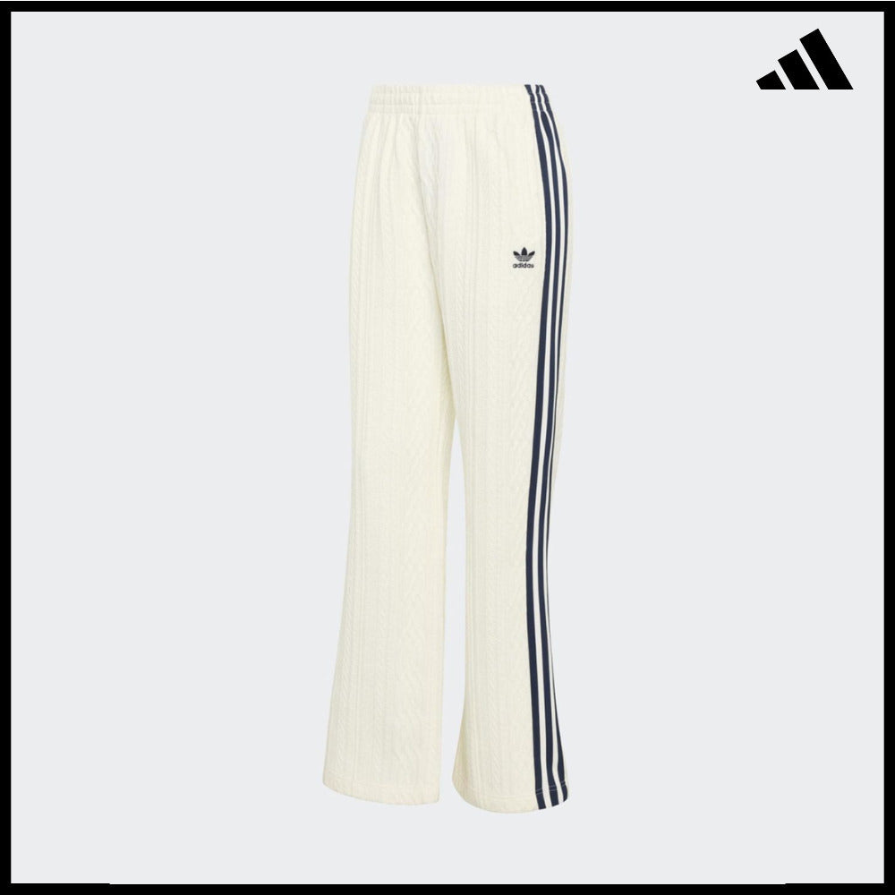 【ADIDAS】Knit Beckenbauer White Track Pants