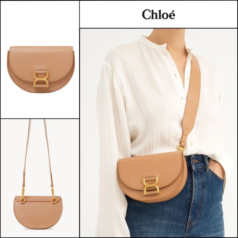 【Chloe】Marcie Flap Bag Light Tan
