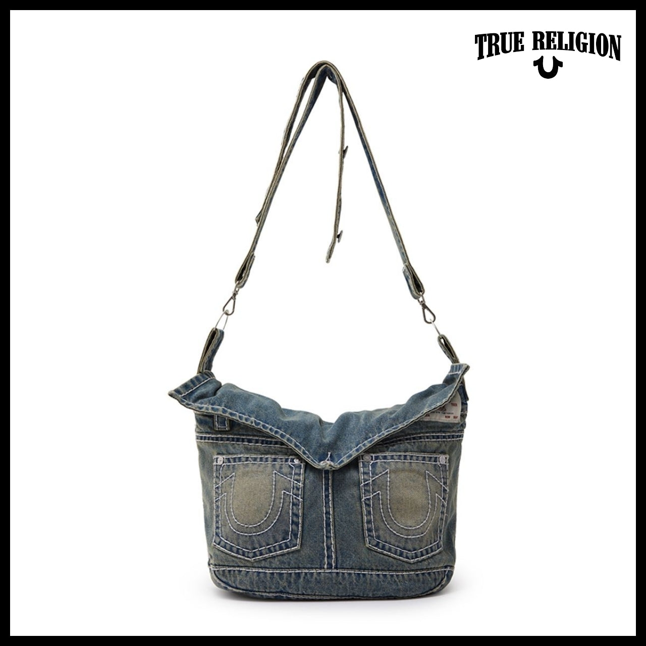 【TRUE RELIGION】Regular Flap Rag Bag