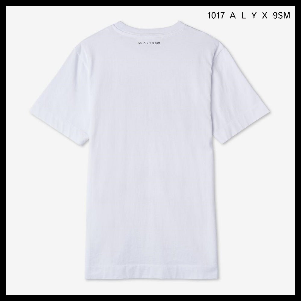 【ALYX】ロゴグラフィック プリント 半袖Tシャツ ホワイト