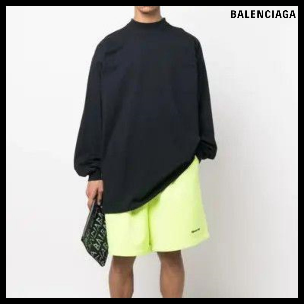 【BALENCIAGA】Tab Long Sleeve T-Shirt Oversized