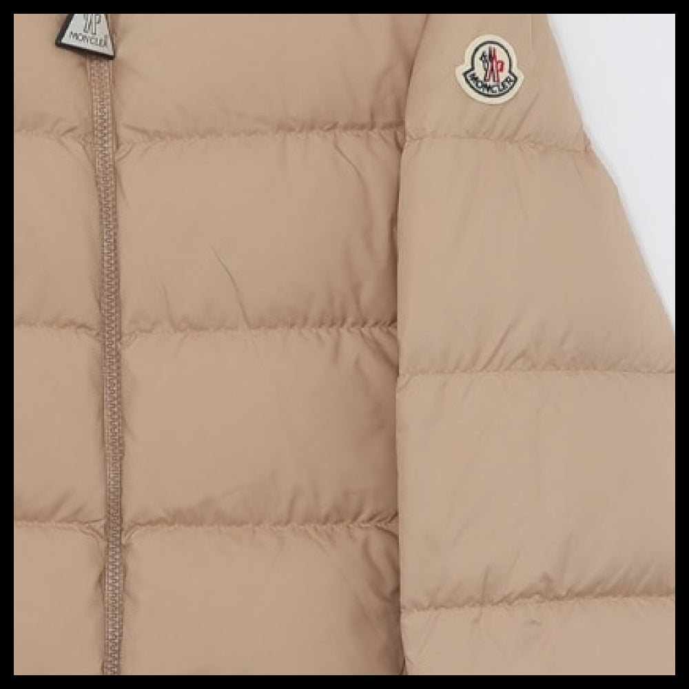 【MONCLER】Patch logo padded girls jacket 1A00017